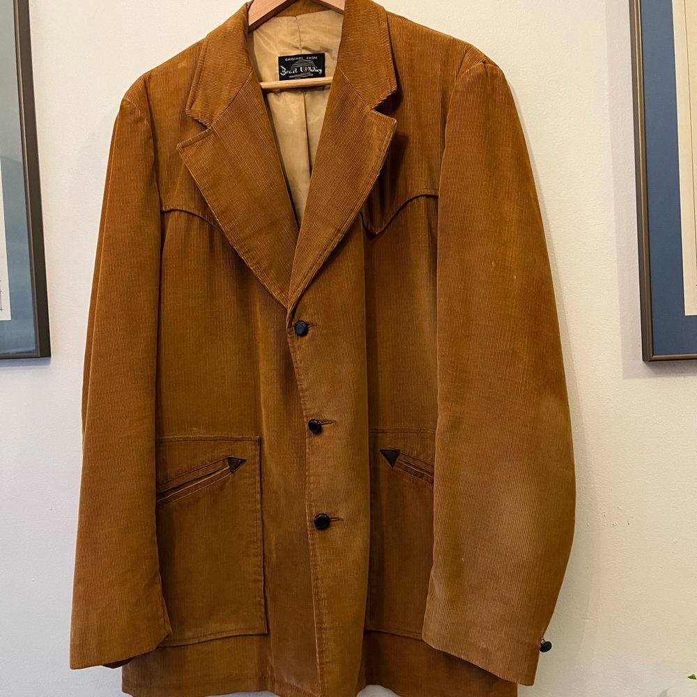 Brad Whitney Custom Corduroy Blazer! View 2